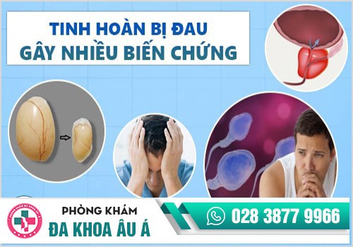 Tác hại của bệnh đau tinh hoàn