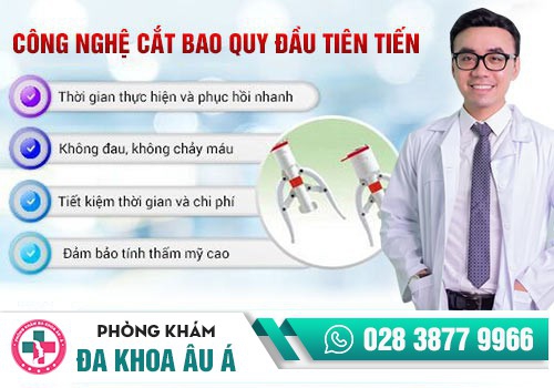 địa chỉ cắt bao quy đầu uy tín