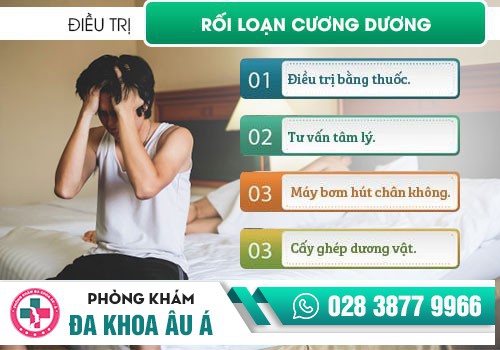 Phương pháp điều trị rối loạn cương dương