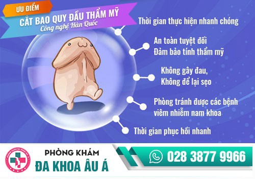Địa chỉ cắt bao quy đầu Quận 2 uy tín