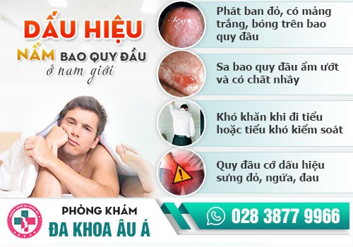 Dấu hiệu nấm dương vật là gì?