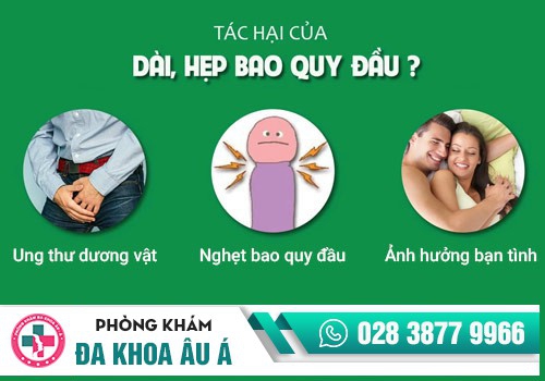 TÁC HẠI CỦA HẸP BAO QUY ĐẦU
